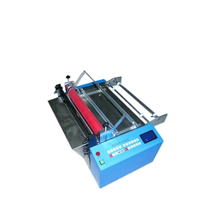Bande de cravate PVC Film PVC membrane Film plastique thermofusible ensemble longueur mètre comptage découpeuse - Product Image 1