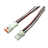 Kabel Konektor Strip LED Tahan Air JST JWPF-VSLE-S, Kabel Konektor Otomotif Tahan Air, Konektor Jantan Betina