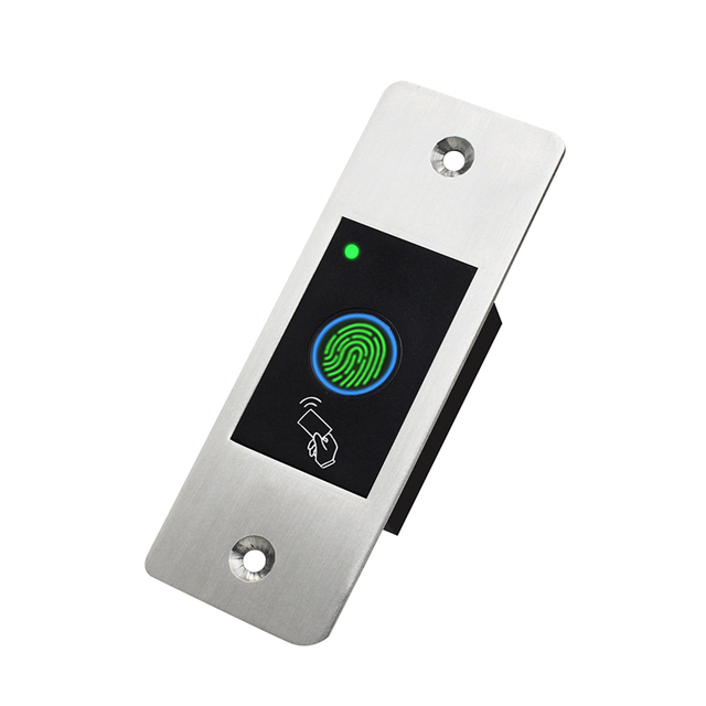 Embedded RFID Reader & Fingerprint Access Control Capacitive Sensor IP66 Waterproof 100 Fingerprints 3000 Cards Reset Feature