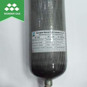 Buena reputación tanque 300bar de fibra de carbono tanque de buceo PCP compuesto de fibra de carbono tanque de aire - Product Image 4