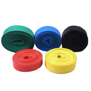 Tubo Termorretrátil de PVC Azul Personalizado de Alta Qualidade HooSun, Livre de Halógenos, Certificado ROHS, Taxa de Retração 2:1, Poliolefina de Baixa Tensão - Product Image 1