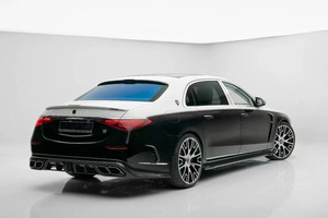 ชุดแต่งตัวถังรถยนต์ Mercedes W223 Maybach อัพเกรดคาร์บอนไฟเบอร์ สไตล์ MSY  ลิ้นกันชนหน้า ดิฟฟิวเซอร์ สปอยเลอร์ สภาพใหม่ - Product Image 3