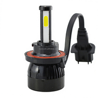 Ampoule LED de phare de voiture G20 H13 80W 8000LM 4 côtés COB, système d'éclairage automobile, kit de conversion de feux de croisement et de route pour l'éclairage de tuning automobile