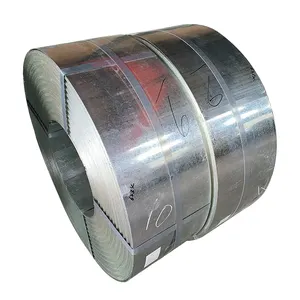 Sıcak daldırma gi şerit fiyat 0.8mm Z40g 0.1mm 36mm sıcak daldırma galvanizli çelik şerit Gi çelik şerit