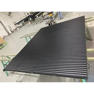 Porte de <span class=keywords><strong>garage</strong></span> coulissante motorisée isolée améliorée avec grille en alliage d'aluminium et télécommande, fabriquée en Chine - Product Image 6