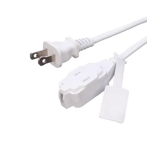 usa power cable nema 1-15p to nema 5-15r extension power cord for computer home appliance