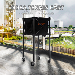 Carrito <span class=keywords><strong>de</strong></span> <span class=keywords><strong>Tenis</strong></span> Personalizado TC160-1 Universal, Venta al <span class=keywords><strong>por</strong></span> Mayor <span class=keywords><strong>de</strong></span> Fábrica, Ayudas <span class=keywords><strong>de</strong></span> Entrenamiento <span class=keywords><strong>de</strong></span> <span class=keywords><strong>Tenis</strong></span> <span class=keywords><strong>de</strong></span> Plástico Negro <span class=keywords><strong>de</strong></span> Buena Calidad - Product Image 2