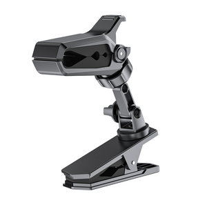 Double tête flexible 360° °   <span class=keywords><strong>Support</strong></span> de téléphone rotatif à pince, stable et ferme, <span class=keywords><strong>pour</strong></span> regarder des vidéos sur le bureau, dans la voiture ou sur pare-soleil - Product Image 1