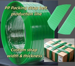 <span class=keywords><strong>Ligne</strong></span> de production d'extrusion de sangles épaissies en PP pour l'emballage de grandes boîtes en bois, la fixation d'équipements lourds, les machines d'extrusion plastique - Product Image 5