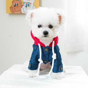 PETCIRCLE Pet Circle - Pet <b>Clothes</b>, Dog and <b>Cat</b> Outfits, Stylish California Denim Jacket - Product Image 4