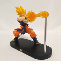 Modèle de figurine en PVC de 17 cm, Dragon Anime, attraction magnétique, Son Goku, Chaoz Saiyan, lumière, jouet