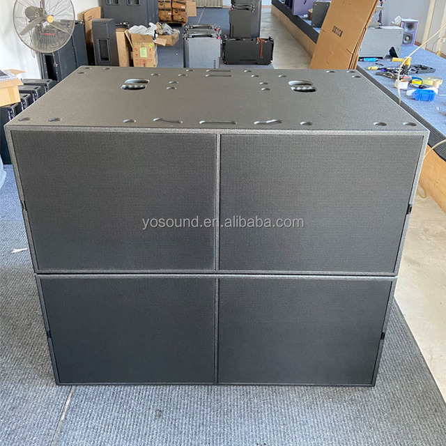 Oem 7200W Dual 21 Inch Subwoofer Speaker Professional Dj Bass Subwoofer Outdoor Concert Sound System