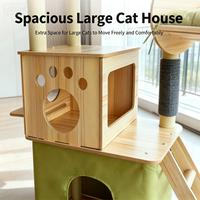 Arbre à chat, Tour à chat, Maisonnette pour chat, Arbre à gratter pour chat, Arbre à chat en bois, Arbre à chat en peluche, Arbre à chat en bois naturel