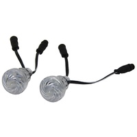 Lumières LED RGB programmables 45 mm 24 V 12 LED, éclairage de fête foraine, éclairage de divertissement, LED Pixel