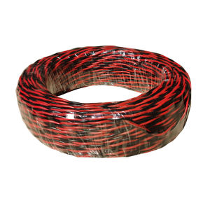 สายไฟฟ้าอุตสาหกรรมชนิดคู่บิดเกลียวหุ้มฉนวนพีวีซี ป้องกันไฟลุก ปราศจากฮาโลเจน ควันน้อย แกนทองแดง 5 เมตร 4 แกน 500 โวลต์ RVS RYJS - Product Image 4