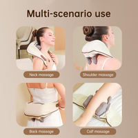 Prix usine électrique châle cervical cou masseur épaule Portable professionnel chaleur cou masseur Shiatsu