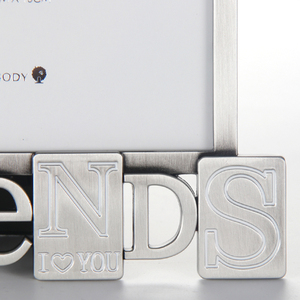 Materiale in lega di zinco dallo stile semplice, cornice portafoto creativa per <span class=keywords><strong>regali</strong></span> di compleanno per amiche e <span class=keywords><strong>sorelle</strong></span>, marchio personalizzato LASODY - Product Image 5