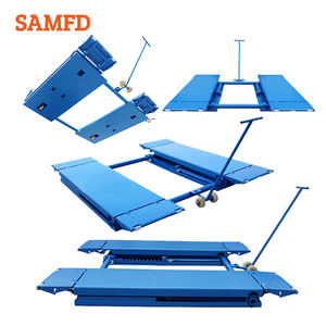 SAMFD Elevador de Tijera para Autos de 3000 kg (6600 lb), Mini Elevador Automático Portátil, Elevador de Autos de Altura Media, Mesas Elevadoras Hidráulicas para Autos en Venta - Product Image 5