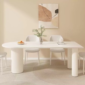 High Quality Modern Style Dining Table <strong>New</strong> Rock Slab Design Made in China for Home <strong>Furniture</strong> for Living Room or Apartment - Product Image 1