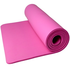 Tapete de Yoga NBR Antideslizante, Engrosado, Alargado, de 15 mm de Grosor y 183 cm de Largo, para Camping, Ejercicios Cardio, Pilates y Gimnasia - Product Image 1