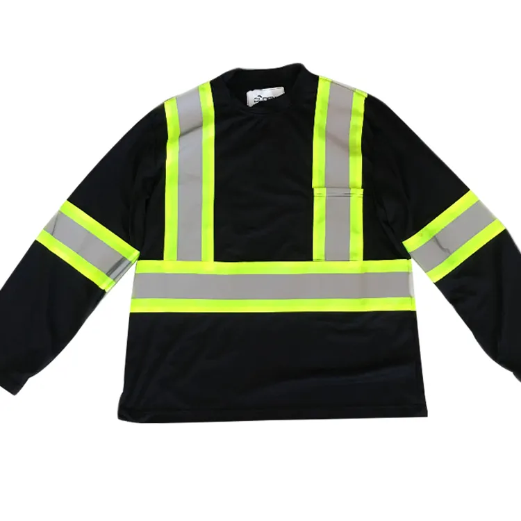Polo T-Shirt Fluorescent réfléchissant, tenue de sécurité au travail, vente en gros,