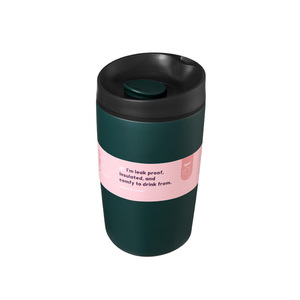DF Dark Green 304 Stainless Steel Vacuum Insulated Coffee <b>Thermos</b> 360ml Portable Outdoor Drinking <b>Cup</b> Wholesale - Product Image 1
