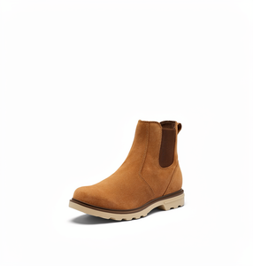 Botas de Tobillo para Hombre de Alta Calidad, Personalizadas, con Punta Puntiaguda, de Piel Sintética, Estilo Chelsea, Retro, Clásicas, Antideslizantes, para Dropshipping - Product Image 1