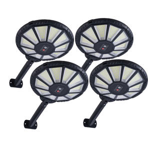 192LED太阳能户外路灯防水IP65泛光灯，带运动传感器ABS体，用于花园车库停车场 - Product Image 6