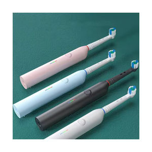 แปรงสีฟันไฟฟ้าแบบชาร์จ USB สำหรับผู้ใหญ่ ขนแปรงนุ่ม แบบ Type-C แปรงสีฟันอัจฉริยะแบบหมุนสั่นสะเทือน IPX7 ขายส่ง - Product Image 1