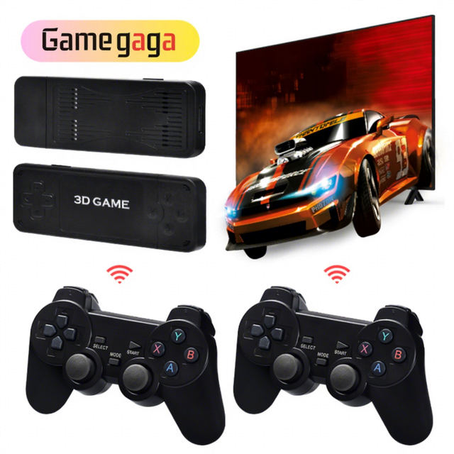 Ye U9 Pro Game Stick 4K Video Game Console HD Output 64GB Video Gaming Console 10000+ Games
