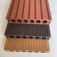 Revêtement de sol en bois composite Wpc pour l'extérieur résistant aux UV et panneaux de terrasse en bois et plastique à vendre