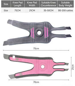 <span class=keywords><strong>Rodillera</strong></span> Deportiva Ajustable con Relleno de Gel TPE y Soporte de Compresión para Correr - Product Image 5