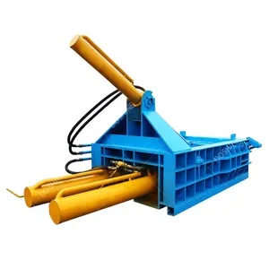 100ton Scrap Aluminium Alloy Block Pressing Machine Hydraulic Waste Steel Bar Bale Compress Equipment Metal Scrap Press Machine