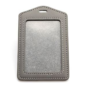 High Quality Id Card PU Badge Holder Supplier - Product Image 3