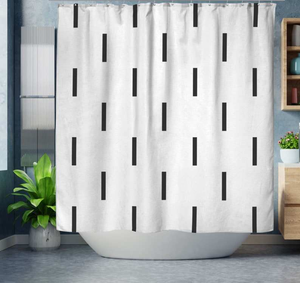 Fancy Bohemian Geometric <strong>Line</strong> <strong>Shower</strong> <strong>Curtain</strong> Wtih Hook Waterproof <strong>Shower</strong> <strong>Curtain</strong> Custom Print Bathroom <strong>Curtain</strong> for Bathroom - Product Image 6