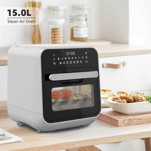 Horno Freidora de Aire con Pantalla LCD y Control Digital, Nuevo Diseño, 1800W, 12L/15L, Aluminio, OEM, Cuadrado, Doméstico, 220V - Product Image 3