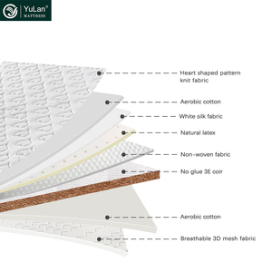 Colchón Híbrido de Látex 100% Natural, Tamaño King, 180x200cm, Colchón <span class=keywords><strong>para</strong></span> Cama, Lujo y Confort - Product Image 4