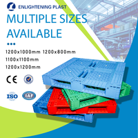Palettes en plastique pour ciment en vrac 1100x1000mm, robustes, pour matériaux de construction