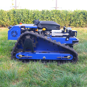 Robot tondeuse à gazon télécommandé sur chenilles, personnalisé, compact, pour usage agricole, avec lame de coupe, tondeuse automatique, prix commercial simple MY-500, MY-55 - Product Image 5