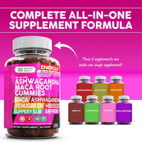 Gummies de Maca Formule OEM/ODM Spécialisée avec Ultimate Maca Plus pour des Bienfaits Ciblés et une Qualité Constante