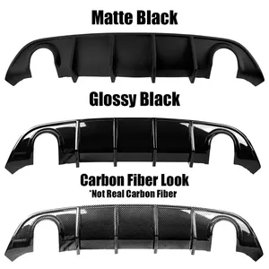 Pour Charger SRT/GT/RT/Scat Pack/Daytona 2015 2016 2017 2018 2019, Spoiler de pare-chocs arrière de voiture, Accessoires extérieurs, Kit carrosserie - Product Image 4