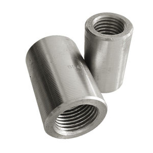 Manguitos de Acero para Barras de Refuerzo / Manguitos de Barras de Refuerzo Roscados Rectos / Manguitos Accesorios de Construcción con Acabado de Zinc, Grosor de 6 mm - Product Image 1