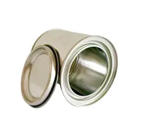 0.4L Round Empty Paint Can Tin Can For Oil Paint