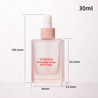 Flacon compte-gouttes en verre pour sérum d'huile essentielle, couleur personnalisée, 30 ml, pour cosmétiques et parfums, vente en gros, OEM/ODM, certifié ISO9001