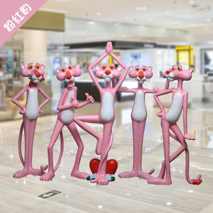 Internet celebridad <span class=keywords><strong>Pantera</strong></span> <span class=keywords><strong>Rosa</strong></span> escultura <span class=keywords><strong>de</strong></span> fibra <span class=keywords><strong>de</strong></span> vidrio muñeca <span class=keywords><strong>de</strong></span> <span class=keywords><strong>dibujos</strong></span> <span class=keywords><strong>animados</strong></span> ecológica para té <span class=keywords><strong>de</strong></span> <span class=keywords><strong>la</strong></span> leche tienda <span class=keywords><strong>de</strong></span> postres decoración <span class=keywords><strong>de</strong></span> centro comercial - Product Image 2