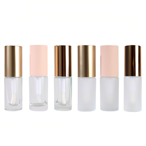 Envases de Vidrio Esmerilado de 10 ml para Brillo Labial, Marca Privada MLM, Botellas Vacías para Brillo Labial con Logotipo Personalizado - Product Image 1