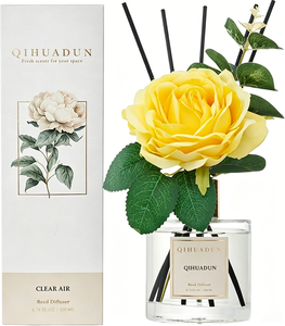 Diffuseur de parfum d'ambiance en gros, écologique, de qualité supérieure, transparent, 200 ml, parfum frais longue durée pour salon, chambre et maison - Product Image 1