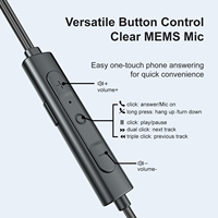 Earbud Gaming In-Ear Tipe-C Hands-Free dengan Peredam Kebisingan Aktif, Apt-X HD, dan Bahan TPE Grosir
