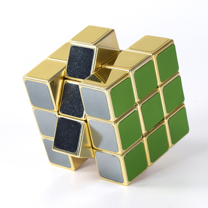 Top Teaching Toys Spiegel Magic Puzzle Würfel Cartoon Spielzeug Kunststoff PS Hochwertige Zhejiang OEM Unisex Rechteck CMYK Magnetic 3x3x3 - Product Image 1