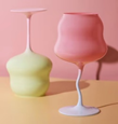 Bonbonfarbener Kristallglas-Kelch Antikes <span class=keywords><strong>Bacchus</strong></span>-Weinglas - Product Image 2